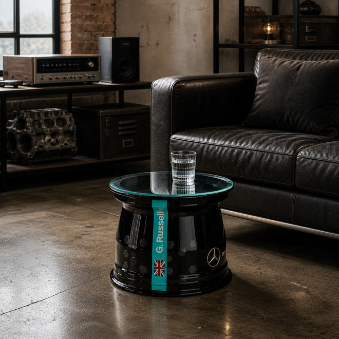 George Russell 2022 Mercedes-AMG F1 Front Wheel Rim Table