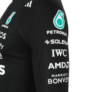 Close-up of George Russell 2025 Mercedes AMG Petronas Replica Nomex Formula 1 memorabilia detail