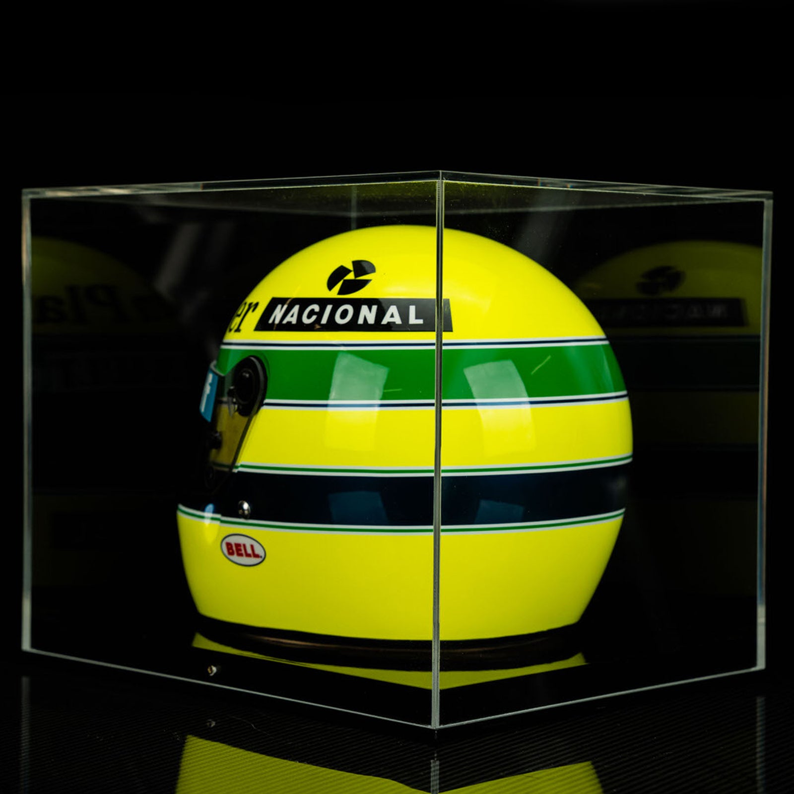 Ayrton Senna 1985 Official Bell Replica Helmet