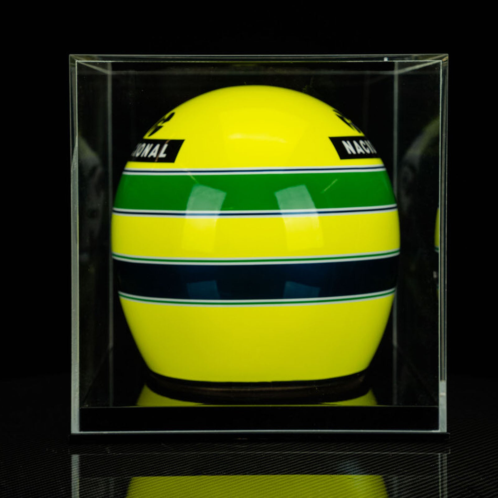 Ayrton Senna 1985 Official Bell Replica Helmet