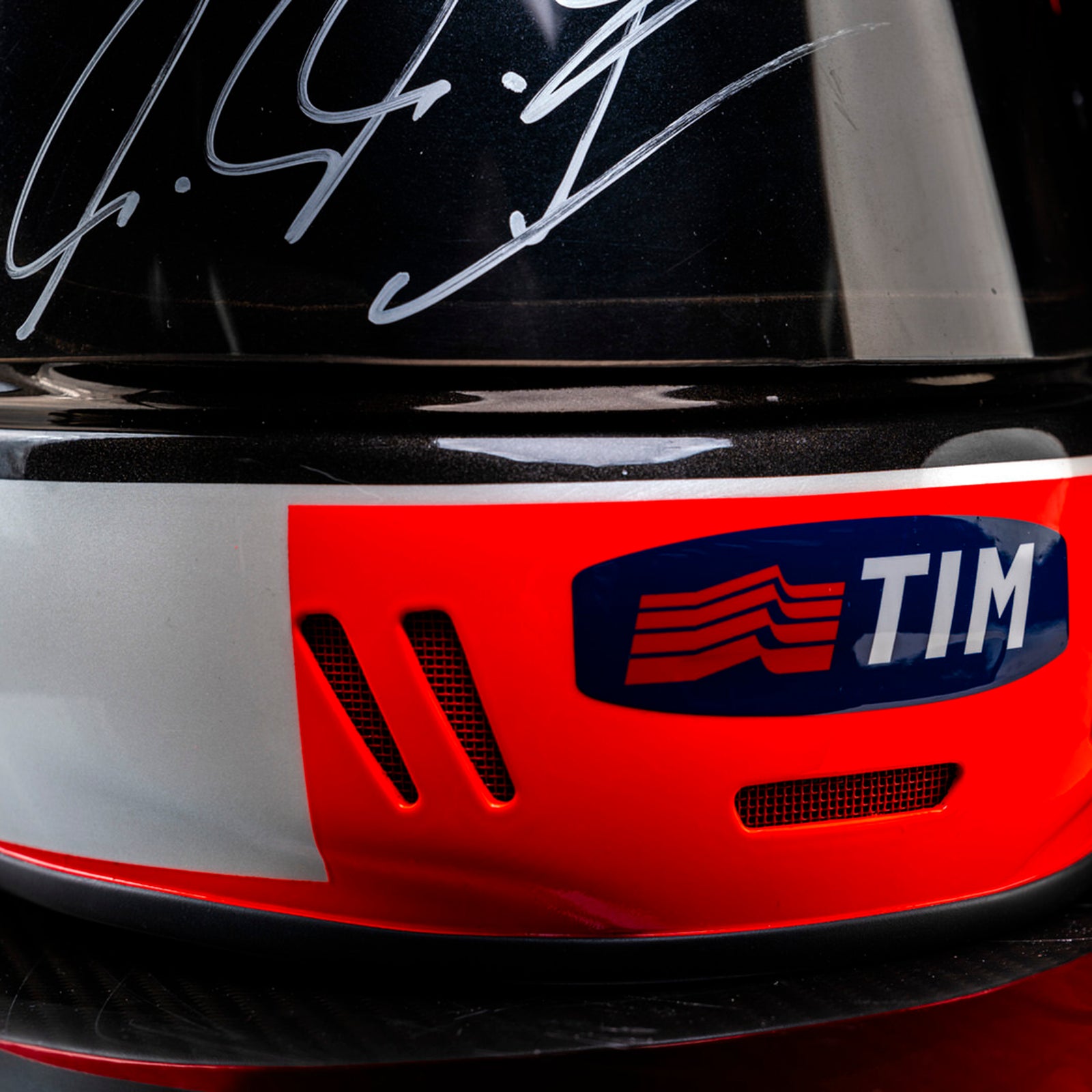 Miami Auction LOT 011 - Michael Schumacher 2000 Ferrari Helmet - Replica Signed 1 Of 30