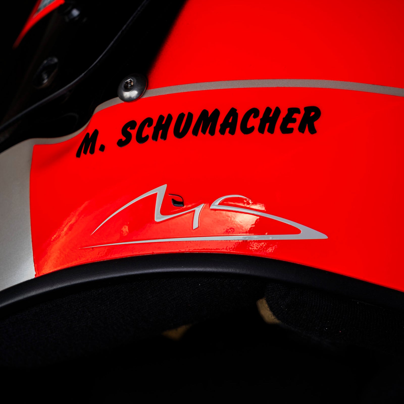 Miami Auction LOT 011 - Michael Schumacher 2000 Ferrari Helmet - Replica Signed 1 Of 30