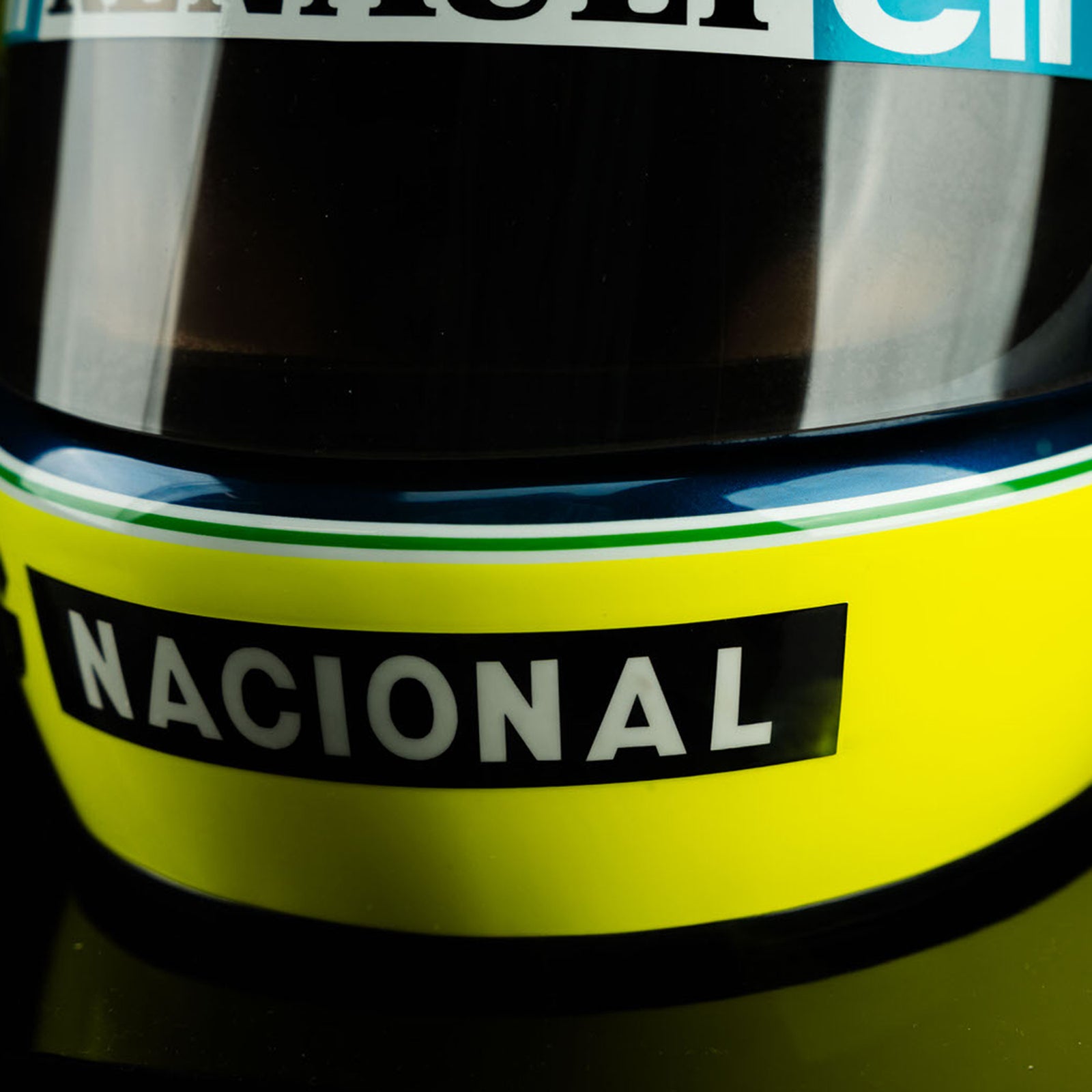 Ayrton Senna 1985 Official Bell Replica Helmet