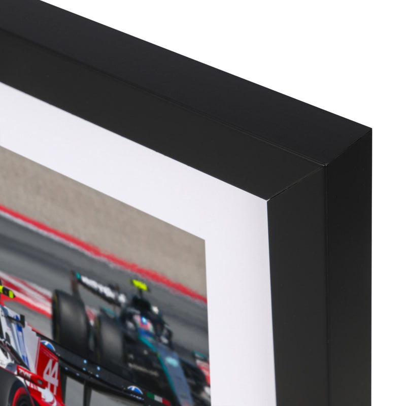 Lewis Hamilton 2026 Scuderia Ferrari Framed Print - Barcelona GP