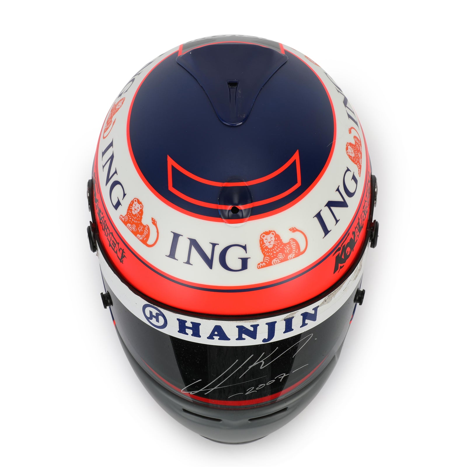 Heikki Kovalinen 2007 Signed Replica 1:1 Helmet