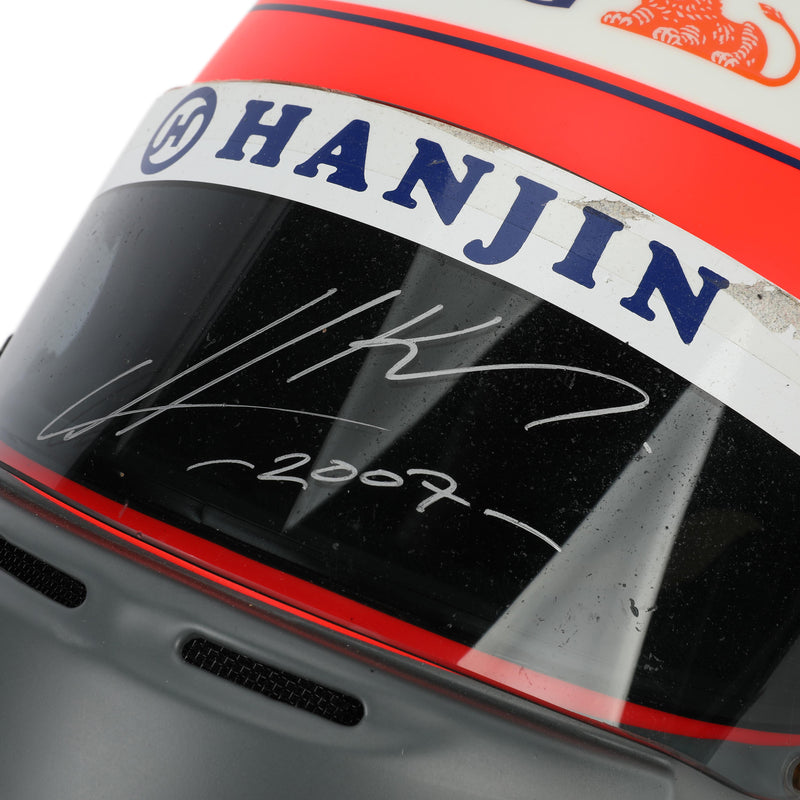 Heikki Kovalinen 2007 Signed Replica 1:1 Helmet