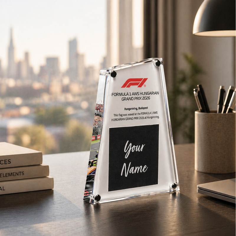 Hungarian GP 2026 - Personalised F1® Flag