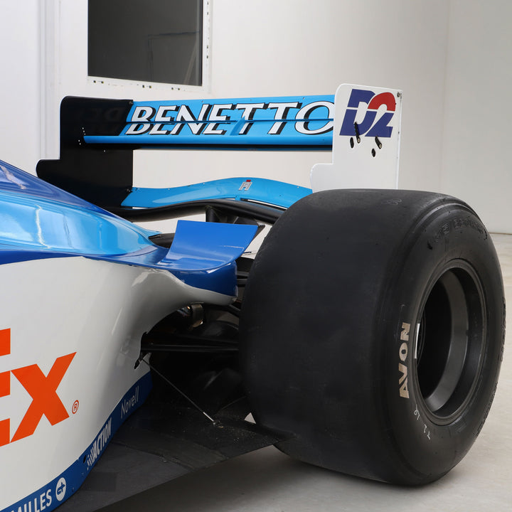 1998 Benetton B198 Official Running Race Car