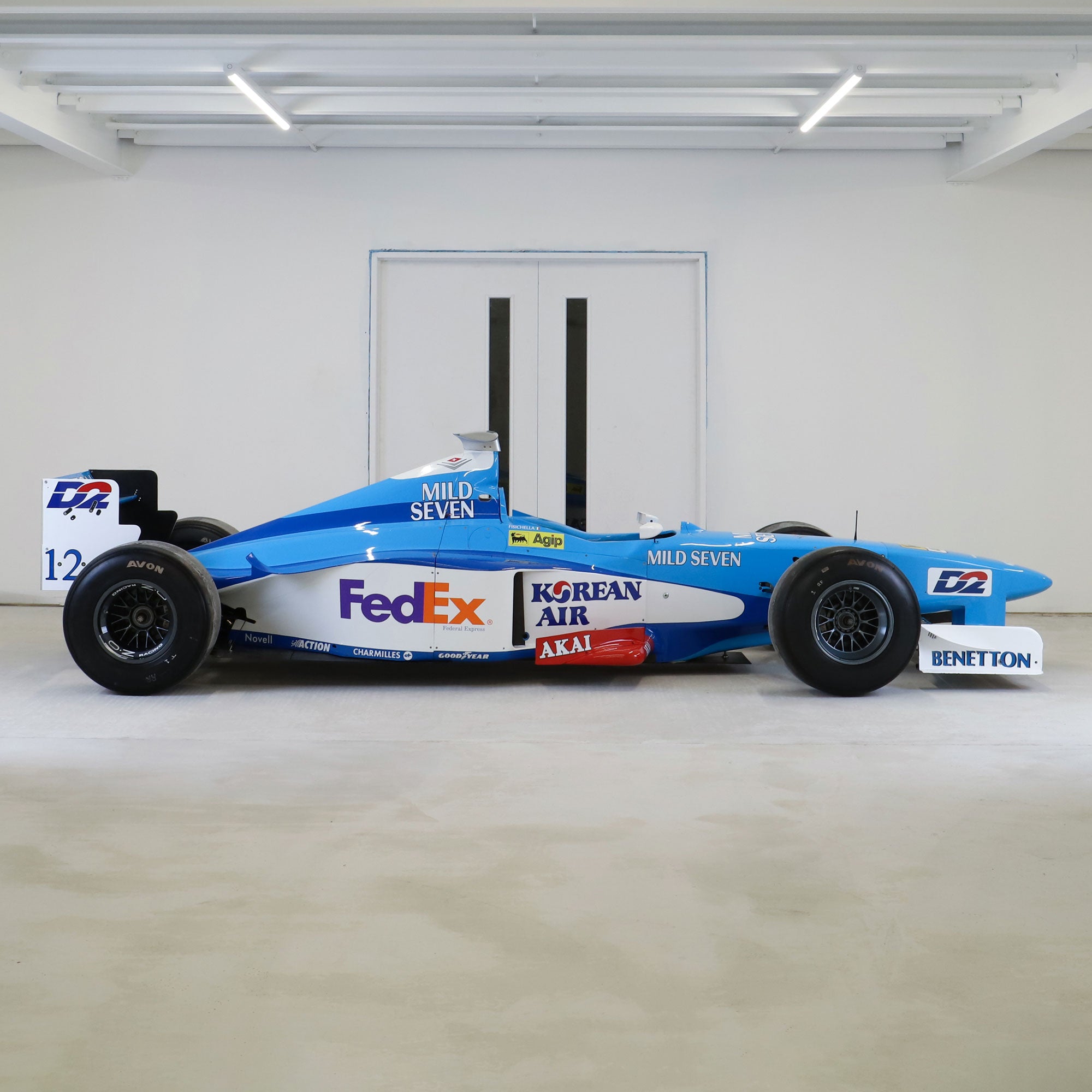 1998 Benneton B198 Race Car – Judd GV 4.2 Engine – F1 Authentics