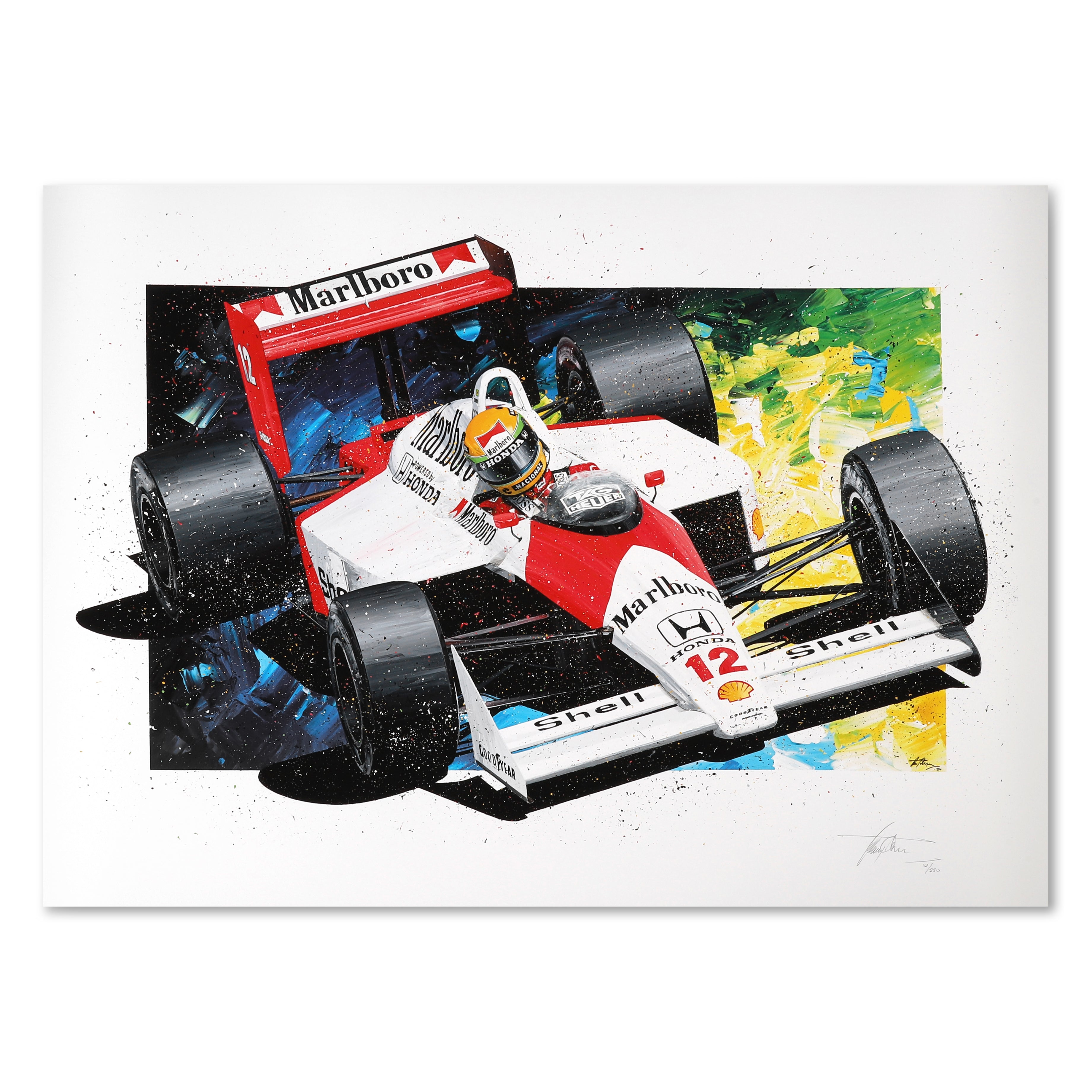 Ayrton Senna F1® Memorabilia | Replica Helmet | F1 Authentics