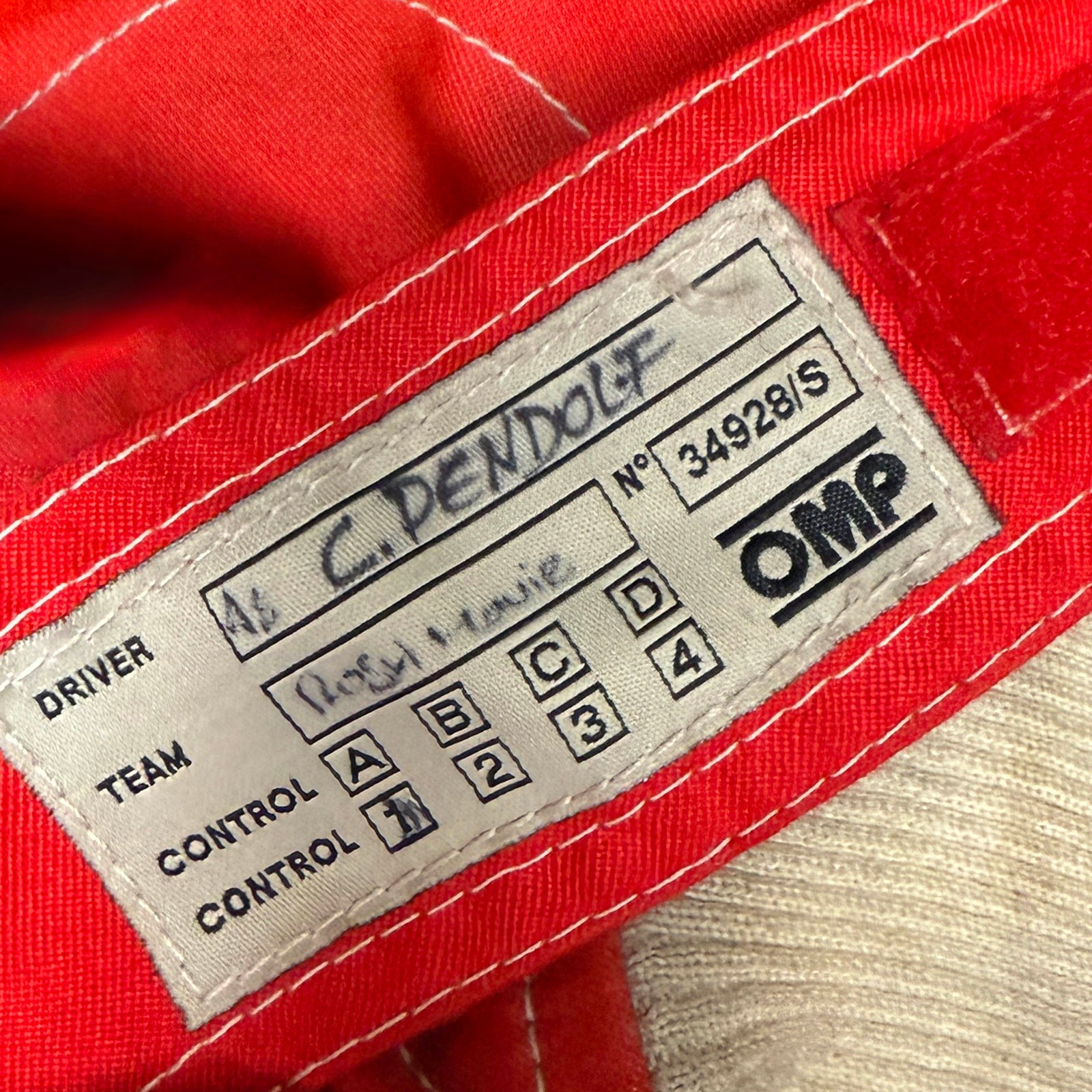 Jochen Mass Rush Movie Racing Suit