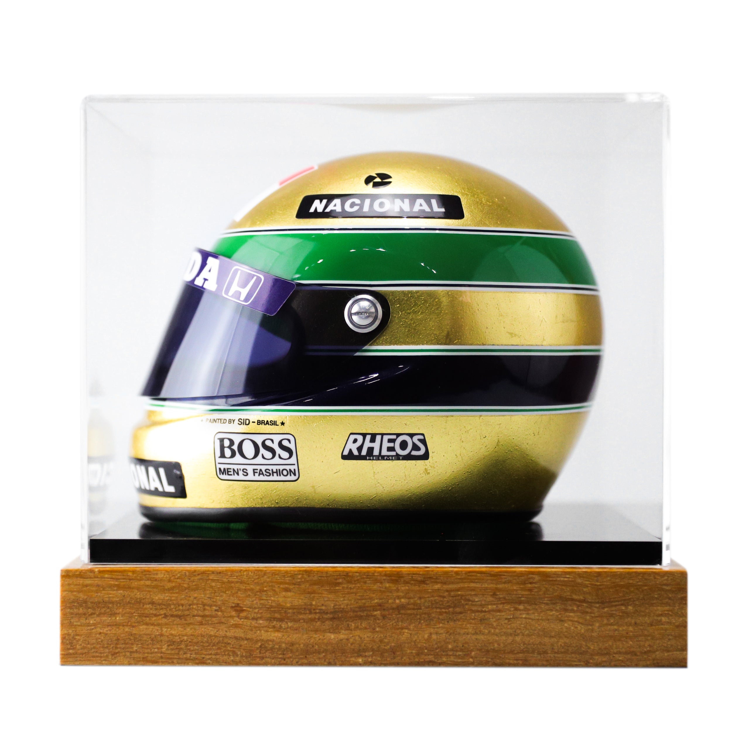 Officially Licensed Ayrton Senna 30th Anniversary Commemorative 1:2 Scale Helmet