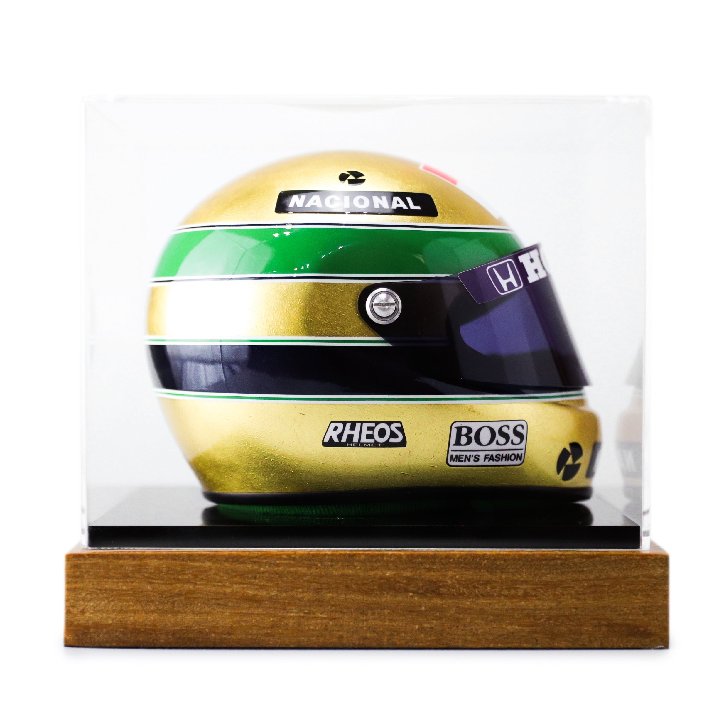 Officially Licensed Ayrton Senna 30th Anniversary Commemorative 1:2 Scale Helmet