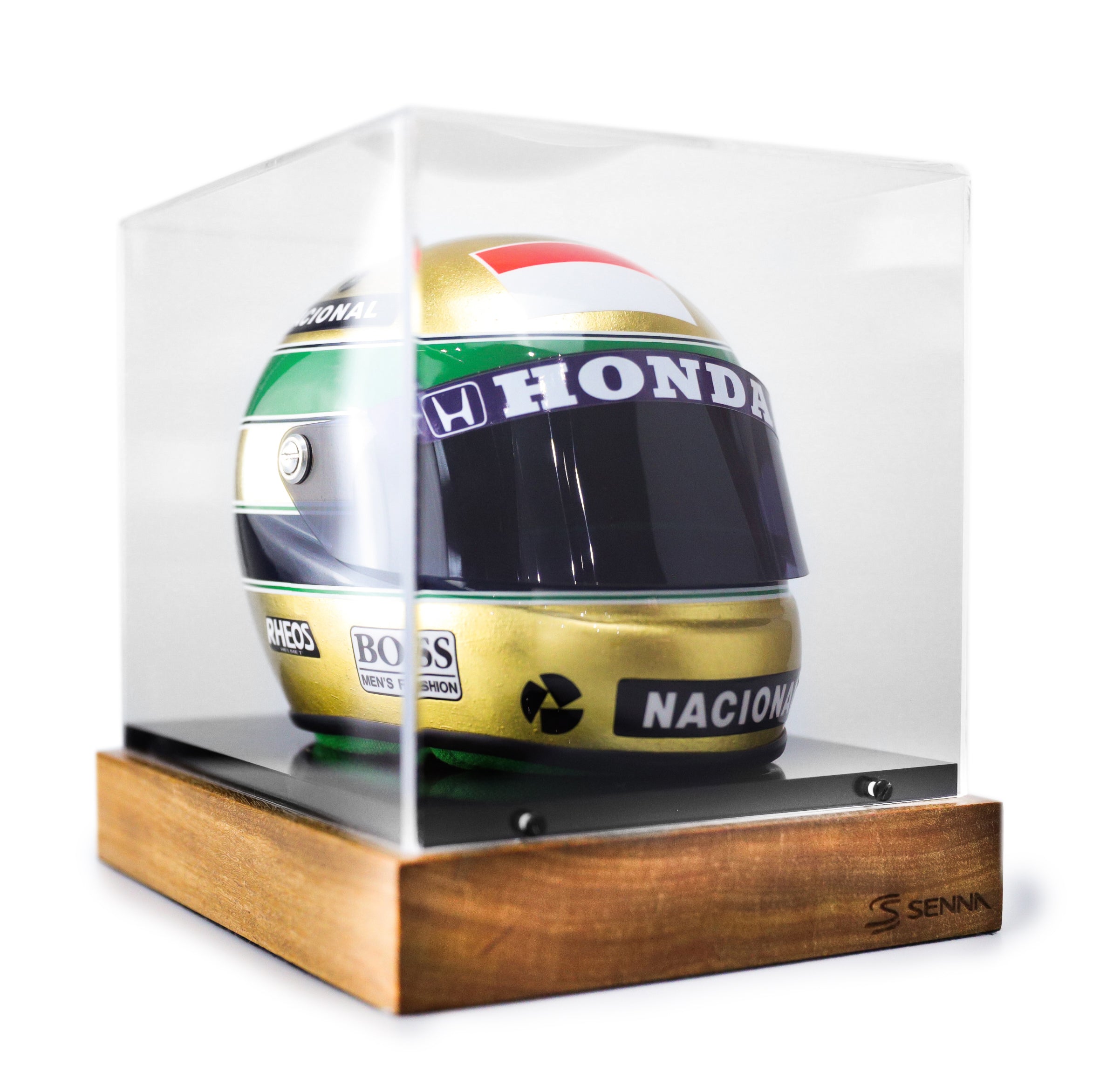 Officially Licensed Ayrton Senna 30th Anniversary Commemorative 1:2 Scale Helmet