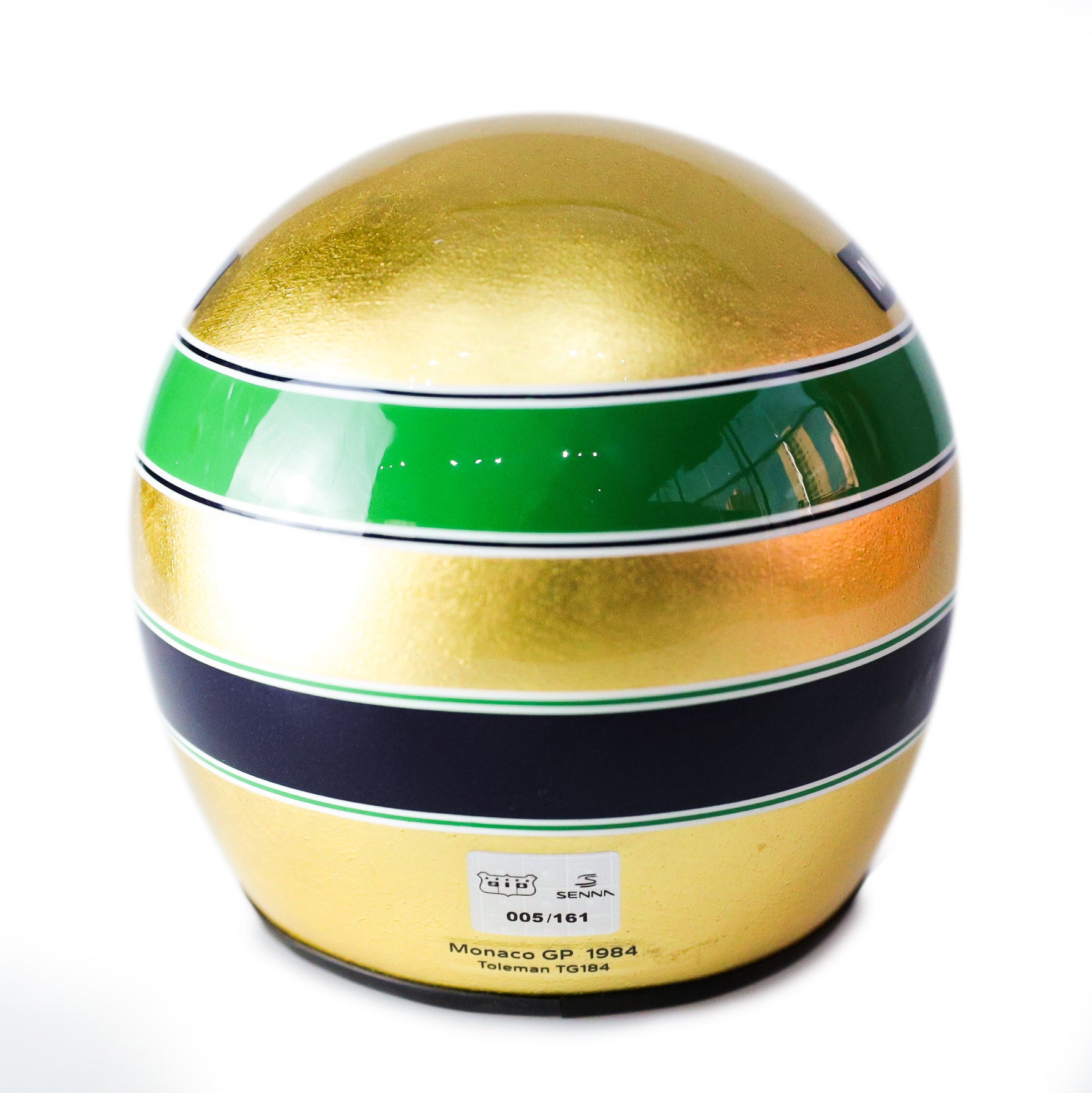 Officially Licensed Ayrton Senna 30th Anniversary Commemorative 1:2 Scale Helmet