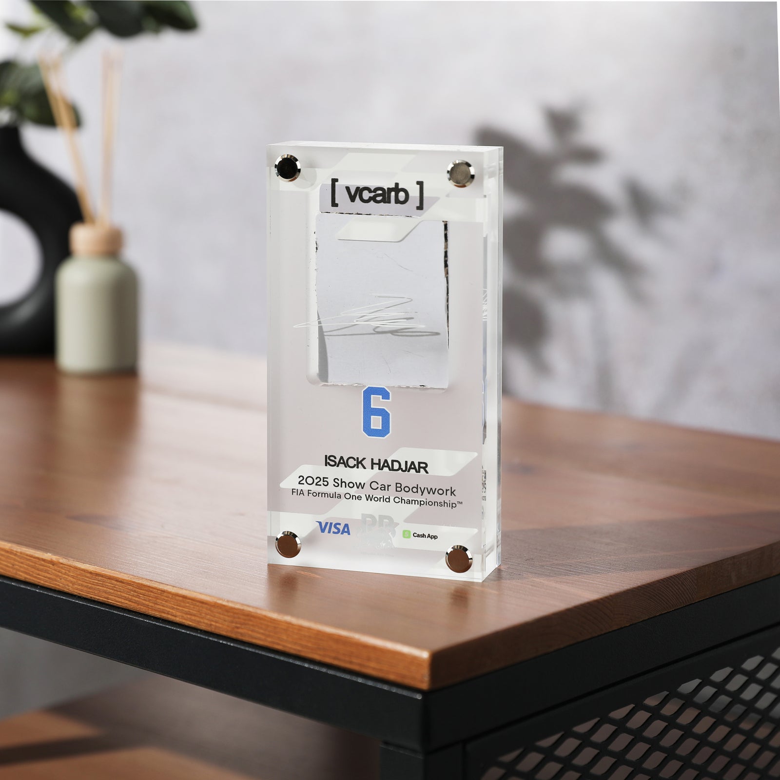 Isack Hadjar 2025 Visa Cash App Racing Bulls Replica Bodywork in Acrylic