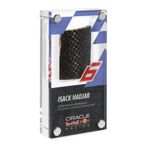 Formula 1 acrylic display replica bodywork Isack Hadjar 2026 motorsport memorabilia