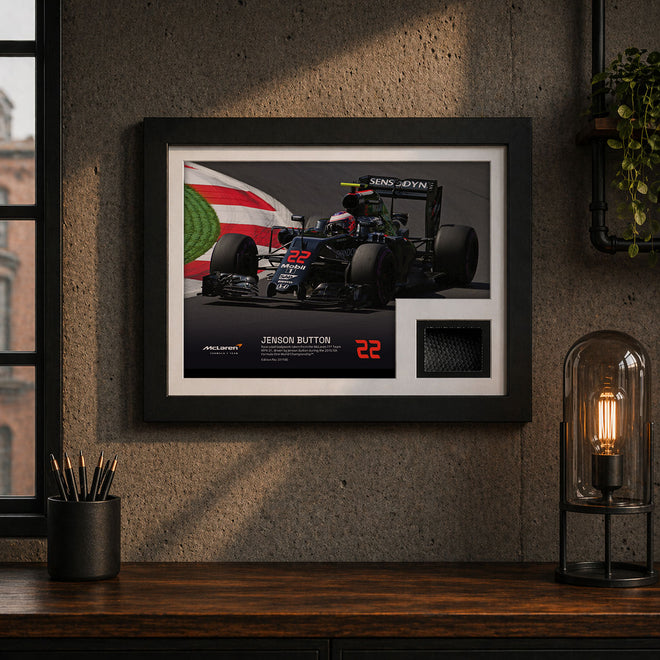 Jenson Button 2016 Bodywork & Photo – Austrian GP - Limited Edition