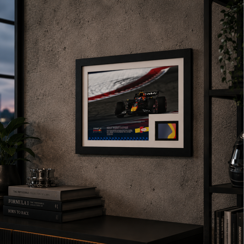 Limited Edition Max Verstappen Replica 2025 Red Bull Racing Bodywork & Photo