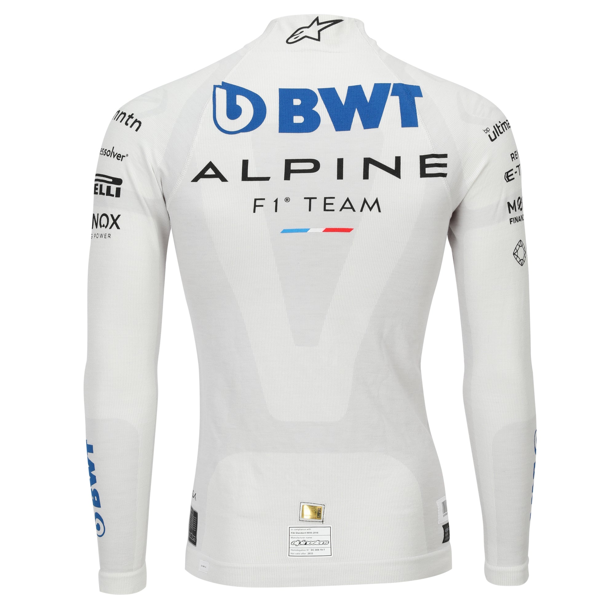 Jack Doohan 2024 Signed BWT Alpine F1® Team Grand Prix Used Nomex – Abu Dhabi GP