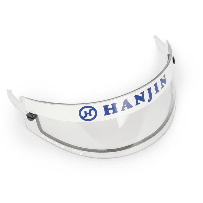 LOT 747 - Jacques Villeneuve Signed 2004 Renault F1 Team Race Used Helmet Visor