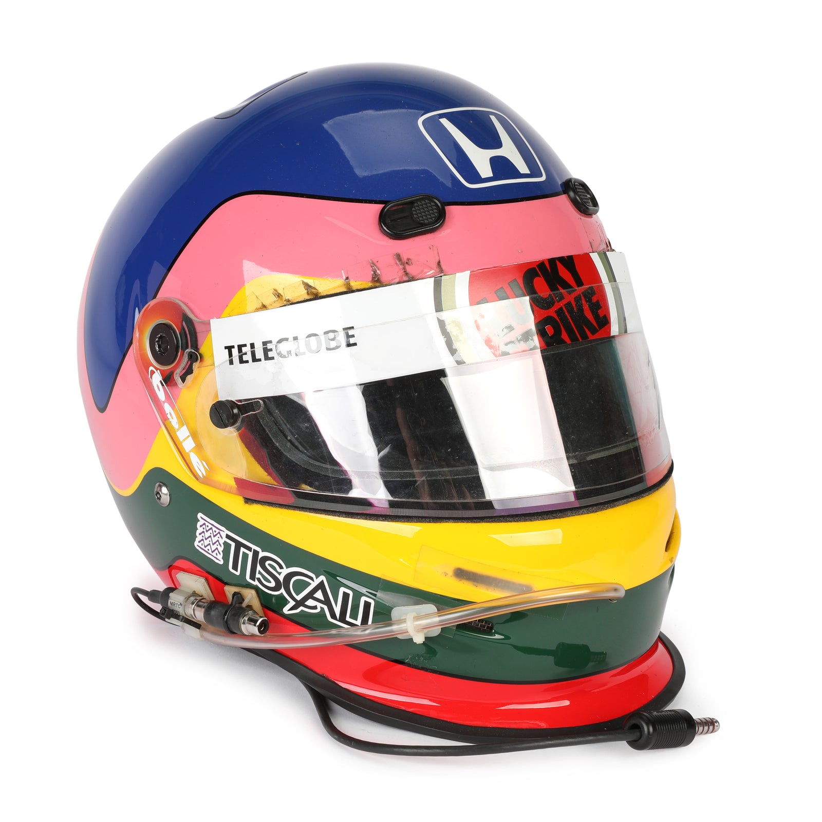 Season Launch LOT 405 - Jacques Villeneuve 2001 Signed BAR Helmet - German GP