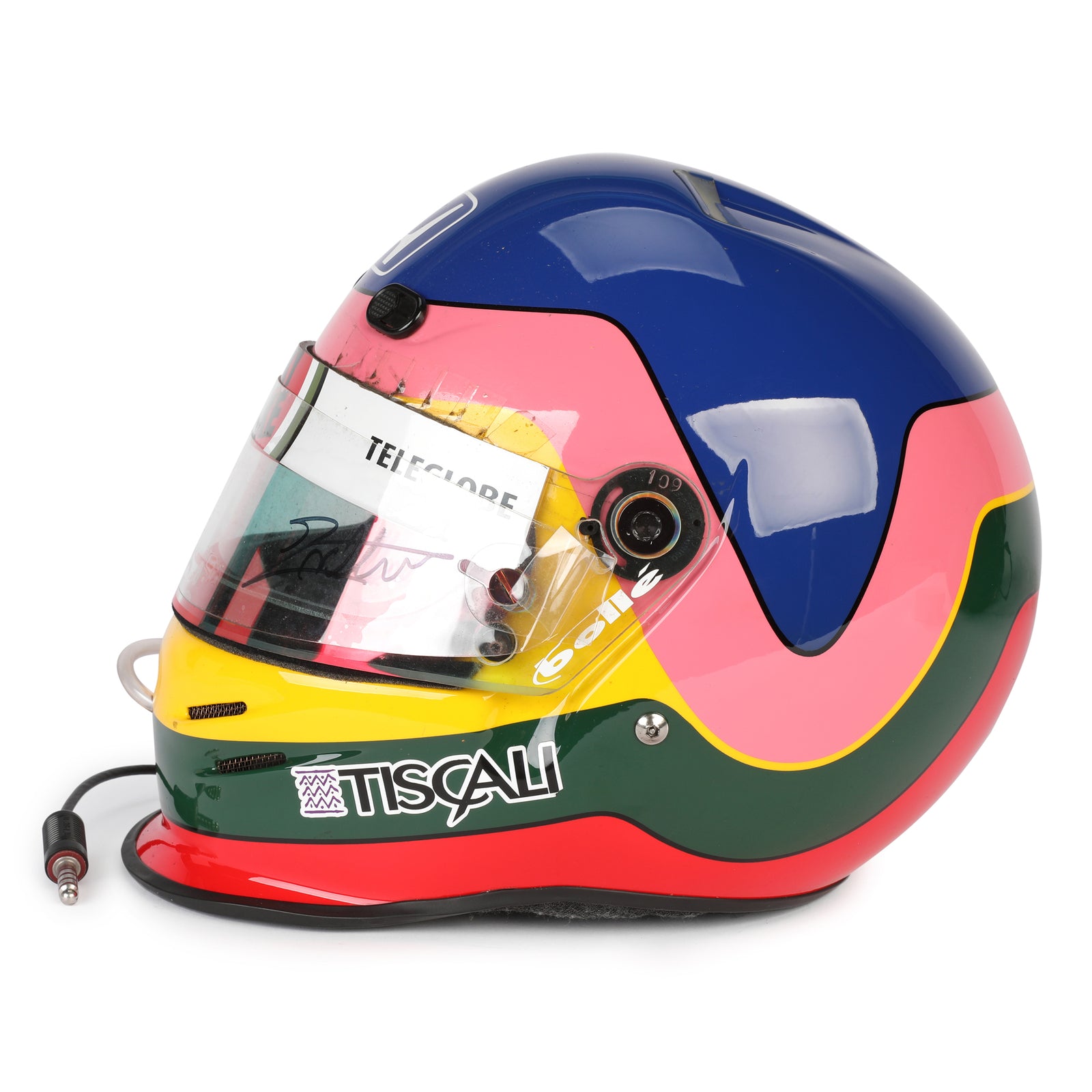 Season Launch LOT 405 - Jacques Villeneuve 2001 Signed BAR Helmet - German GP