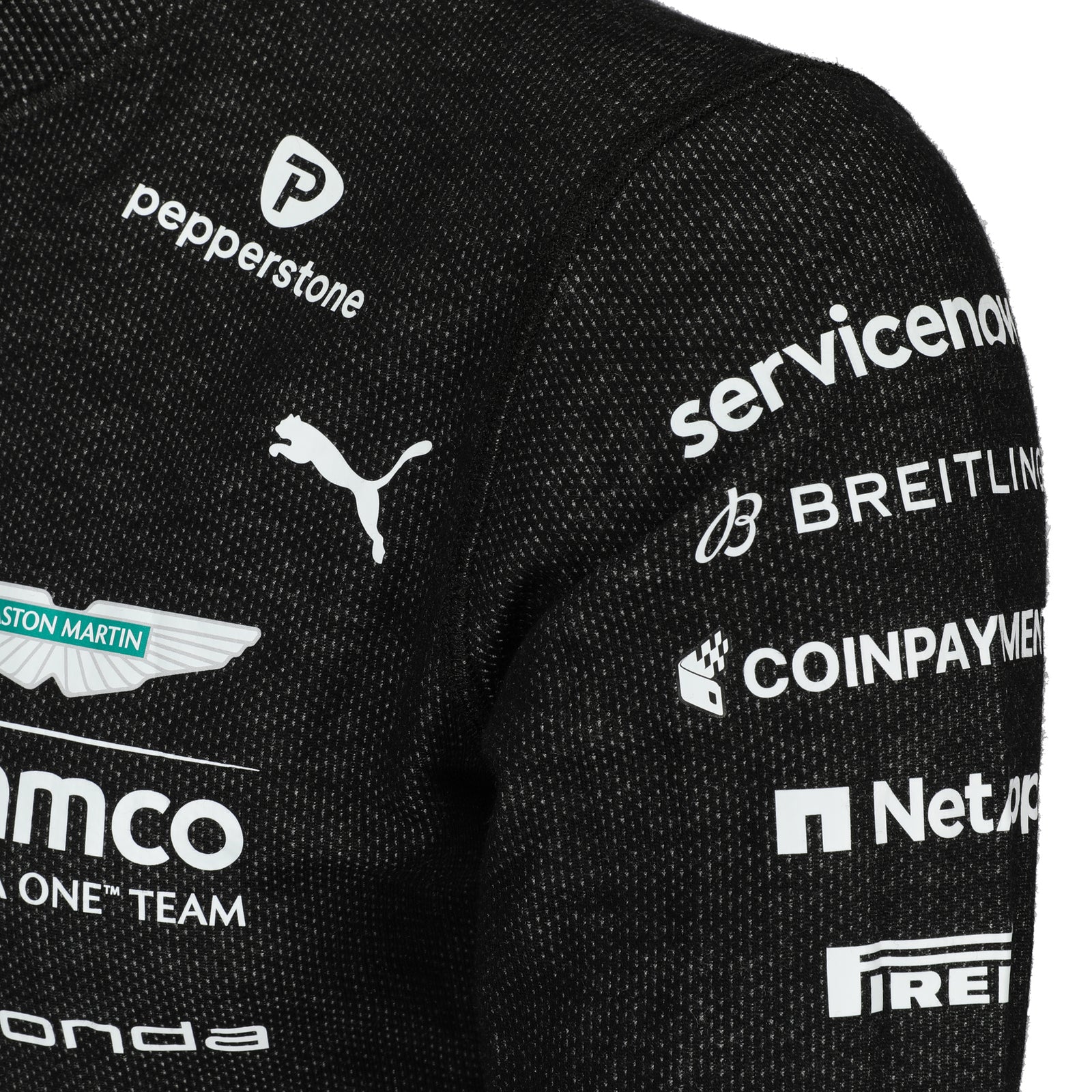 Auction LOT 023 - Jak Crawford 2026 Aston Martin Aramco F1 Team Un-Signed Un-Used Nomex - Black