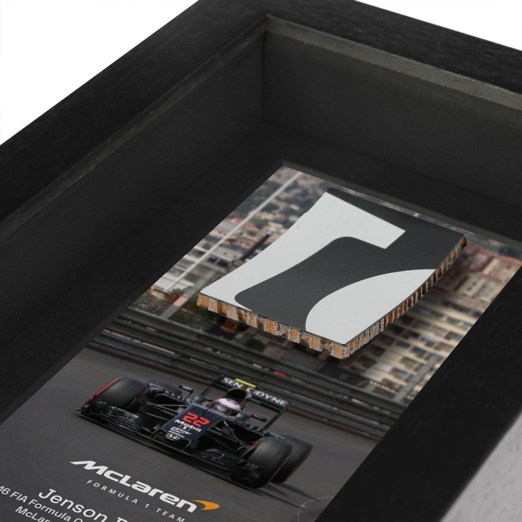 Limited Edition Jenson Button 2016 McLaren F1 Team Desktop Bodywork & Photo