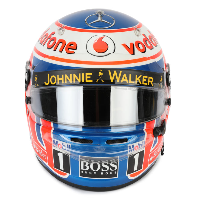 The Austin Auction LOT 031 - Jenson Button 2013 Race Used Helmet