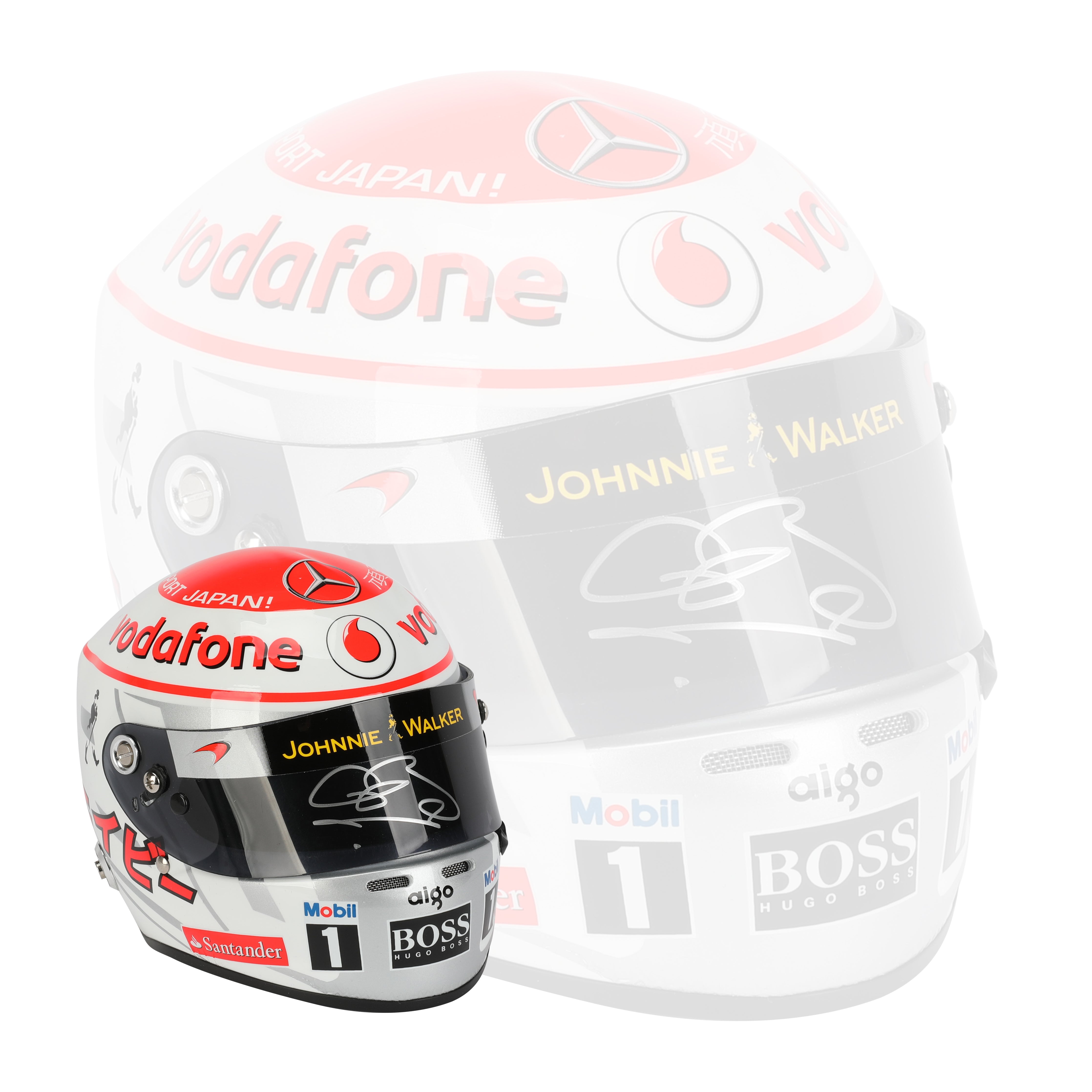 Jenson Button 2011 McLaren 1:2 Scale Helmet - Japan GP