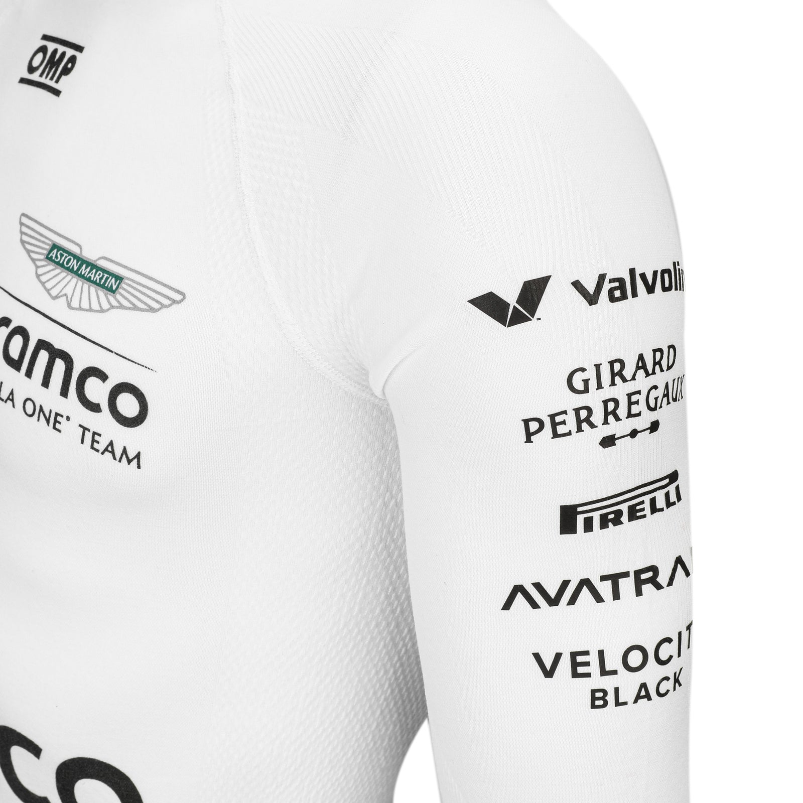September Auction LOT 027 - Jessica Hawkins Un-Signed Un-Used Aston Martin Aramco F1 Team 2024 Season White Nomex