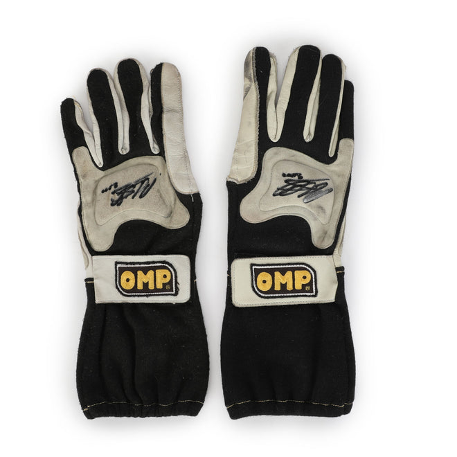 LOT 711 - Johnny Herbert 2000 Signed Jaguar Racing Grand Prix Used Gloves