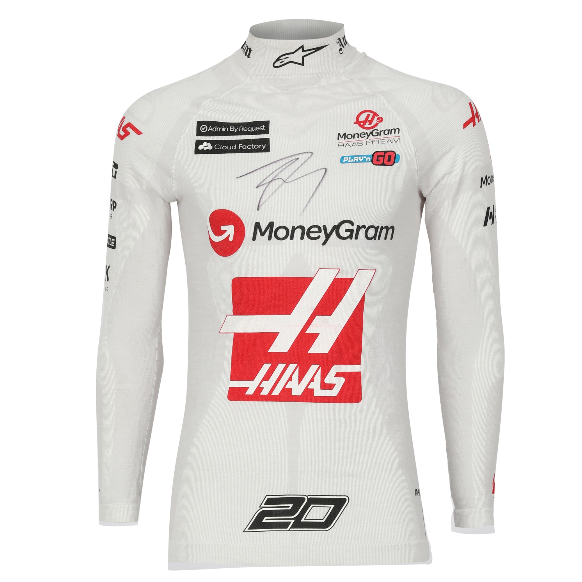 Kevin Magnussen 2023 Signed Haas F1 Team Grand Prix Spec Nomex