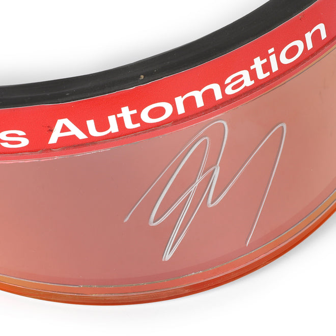 Season Launch LOT 068 - Kevin Magnussen 2024 Haas F1 Team Signed Helmet Visor