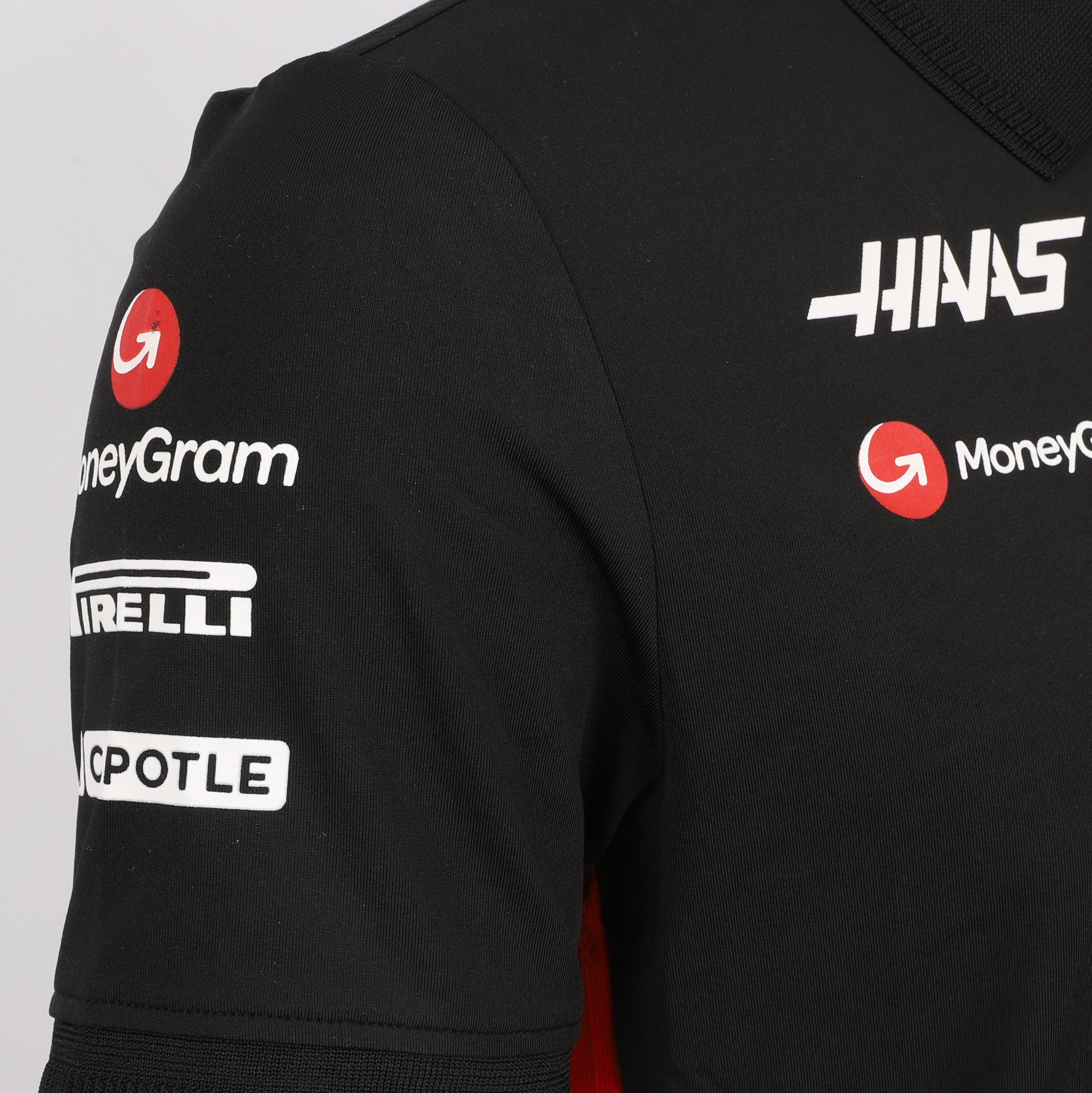 Kevin Magnussen & Nico Hülkenberg Dual Signed 2023 Haas F1 Team Polo Shirt