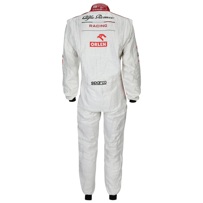 The Austin Auction LOT 008 - Kimi Raikkonen Signed Alfa Romeo 2021 Suit