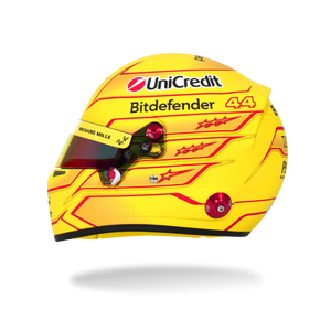 Authentic Lewis Hamilton 2026 Ferrari 1:2 scale helmet exclusive Formula 1 collector item