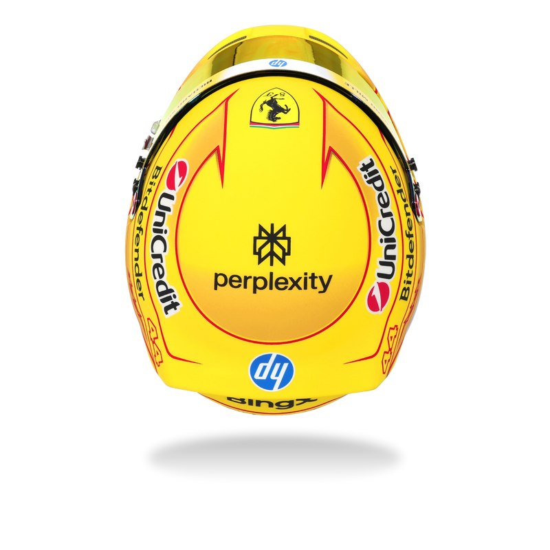 Lewis Hamilton 2026 Season Ferrari 1:2 Scale Helmet