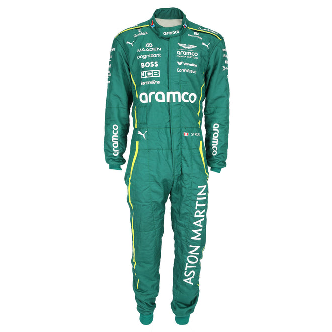 Lance Stroll Aston Martin Aramco F1 Team 2025 Race Suit - British GP
