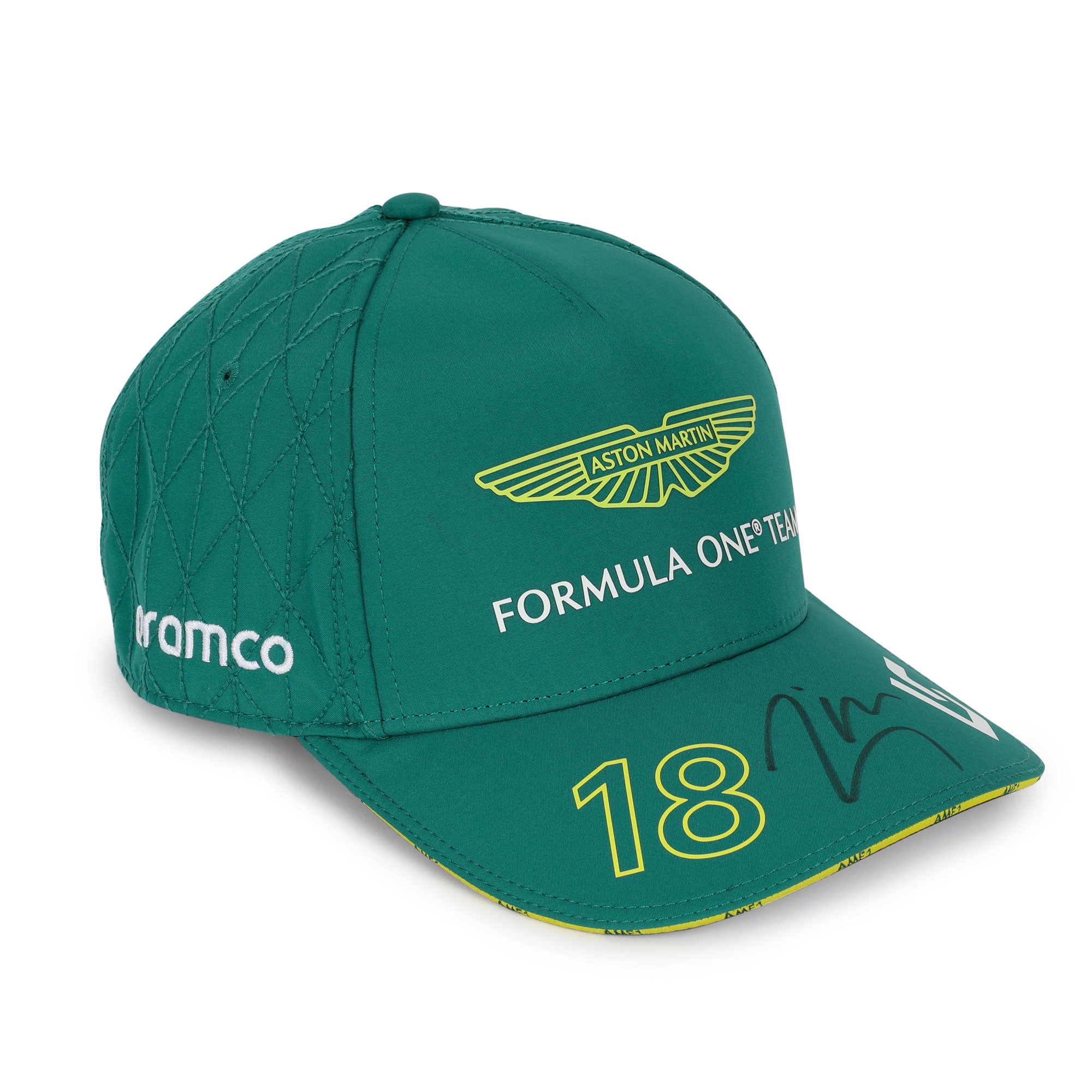 Lance Stroll 2024 Signed Aston Martin Cap