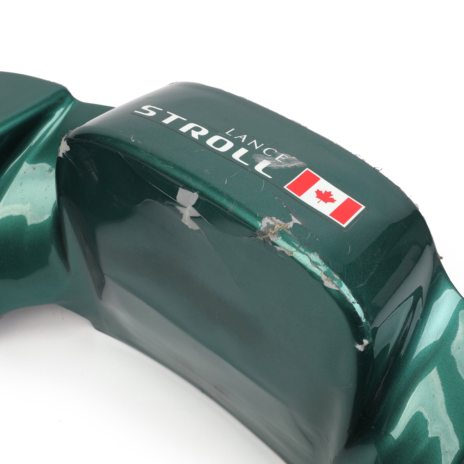 Auction LOT 057 - Lance Stroll 2021 Aston Martin Aramco F1 ® Team Headrest Bonded Assembly