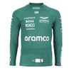 Lance Stroll Un-Signed Aston Martin Aramco F1 Team 2024 Un-Used Nomex - Green