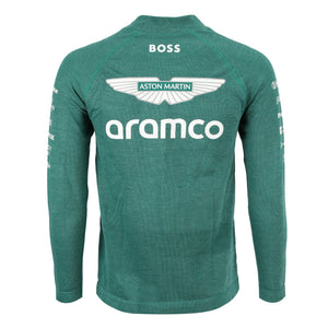 Aston Martin Aramco Formula One Team Lance Stroll 2024 un-used green Nomex collector display piece