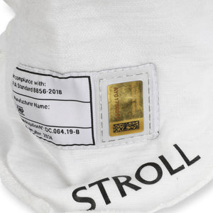 Lance Stroll 2024 Aston Martin F1® Team signed balaclava from the Bahrain Grand Prix, authentic Formula 1 collector piece with genuine signature