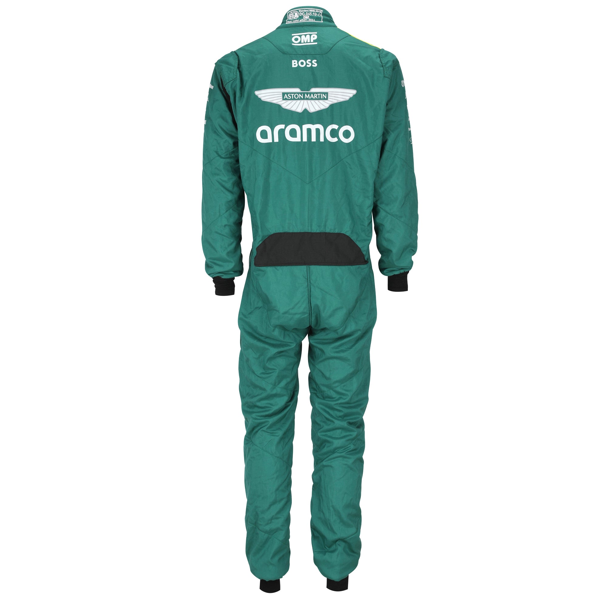 Lance Stroll Signed 2024 Aston Martin Aramco Formula One Team Grand Prix Used Suit - Singapore GP