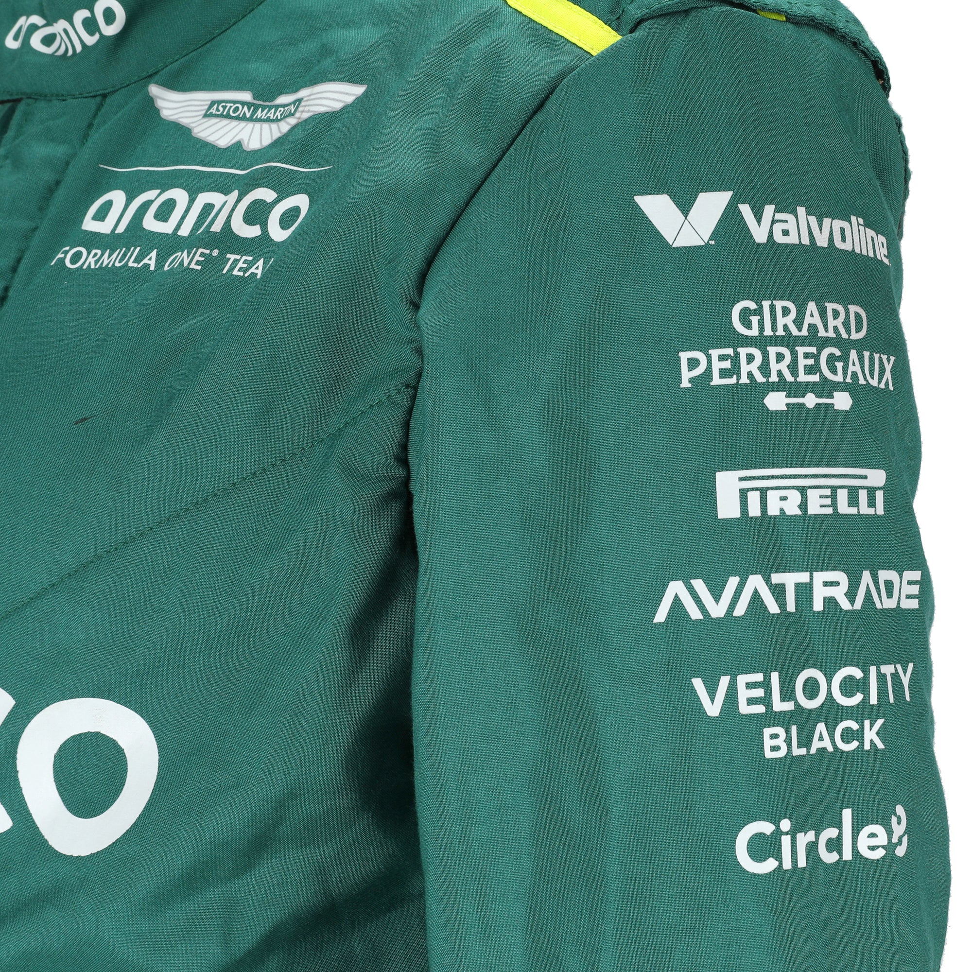 Lance Stroll Signed 2024 Aston Martin Aramco Formula One Team Grand Prix Used Suit - Singapore GP