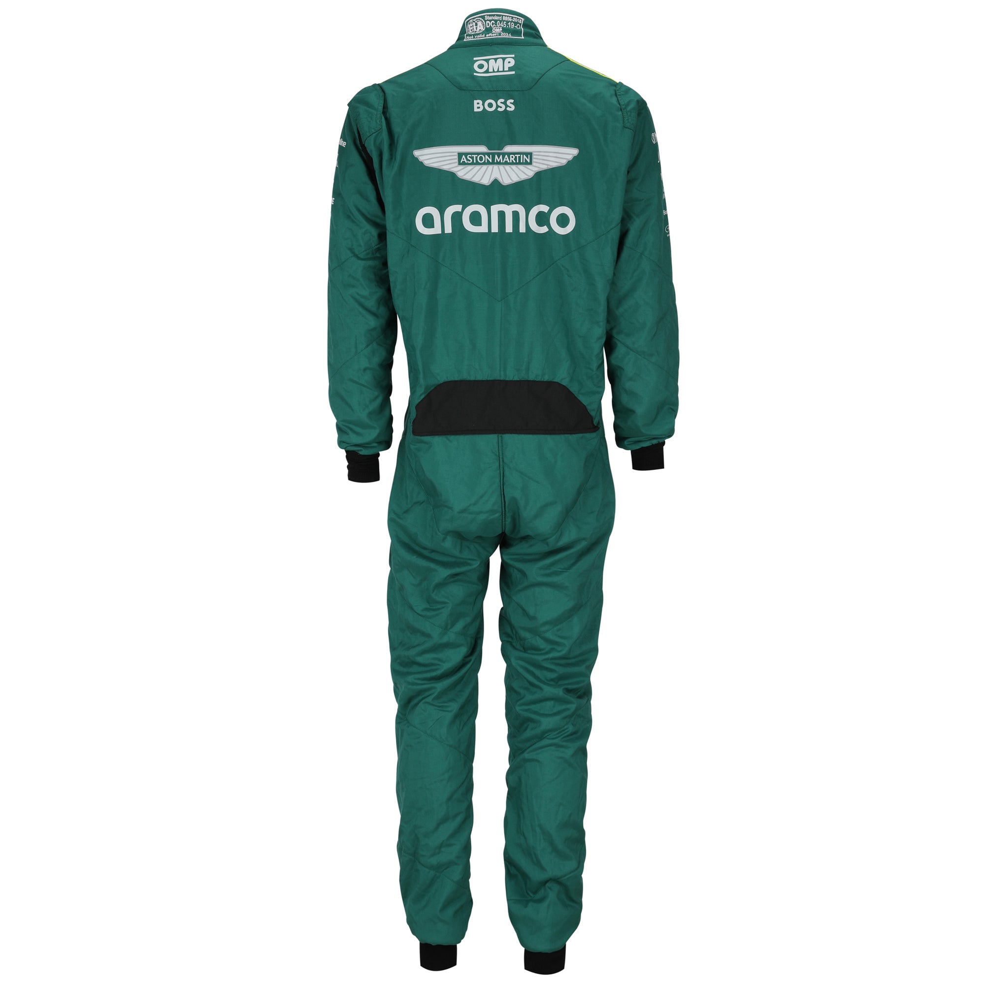 Lance Stroll Signed Aston Martin Aramco Formula One Team 2024 Grand Prix Used Race Suit