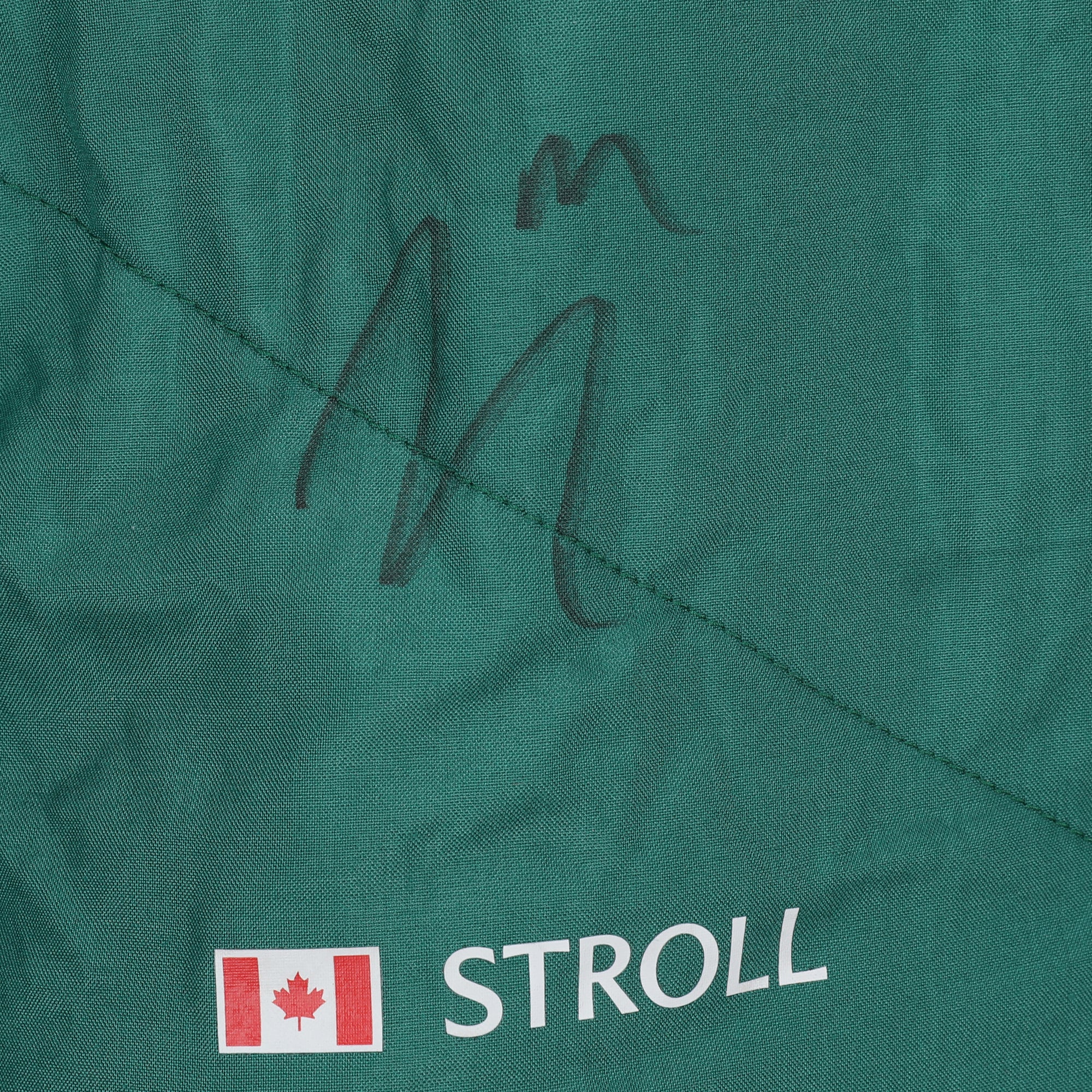 Lance Stroll Signed Aston Martin Aramco Formula One Team 2024 Grand Prix Used Race Suit