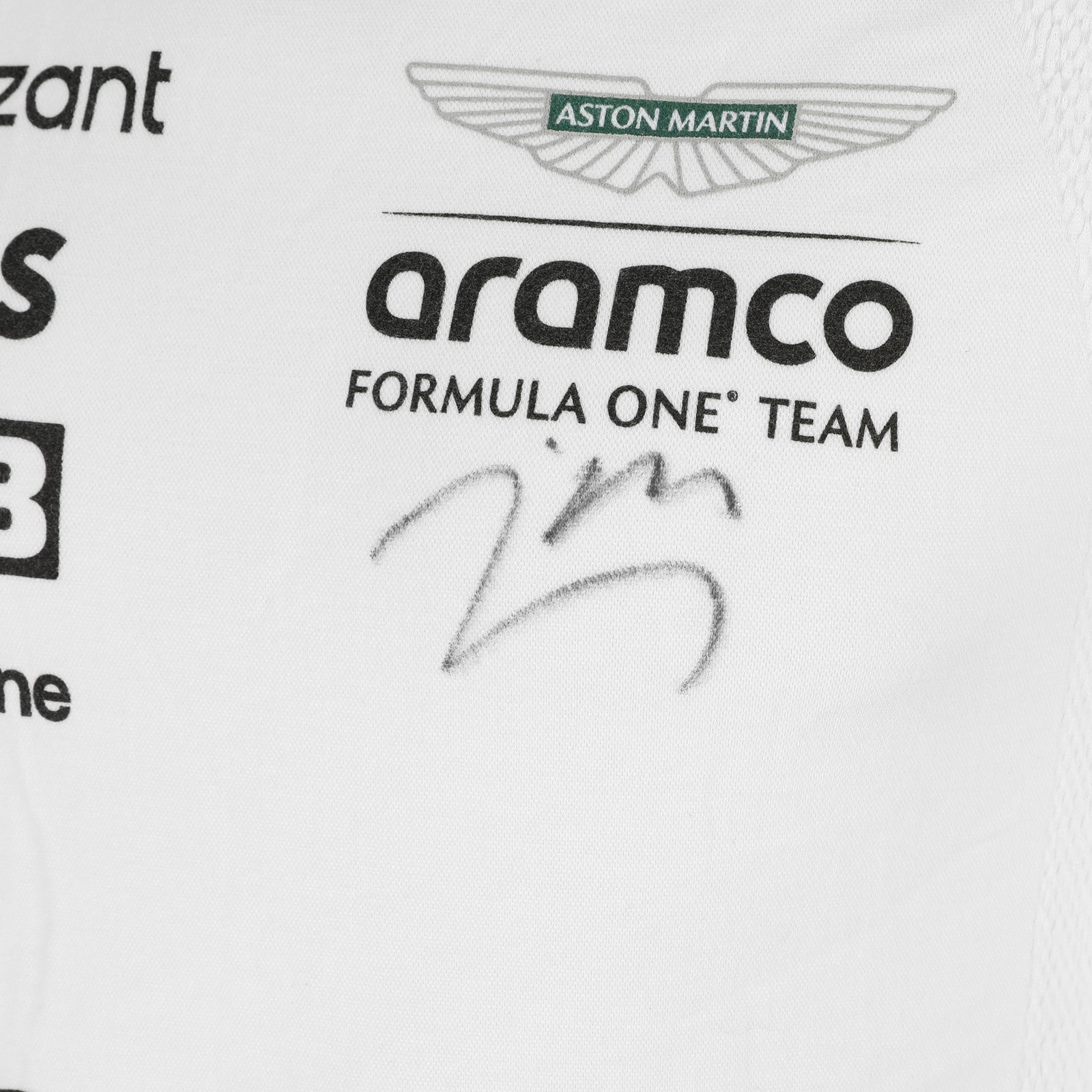 Season Launch LOT 160 - Lance Stroll Aston Martin F1 Team 2024 Signed Race Nomex - Japan GP